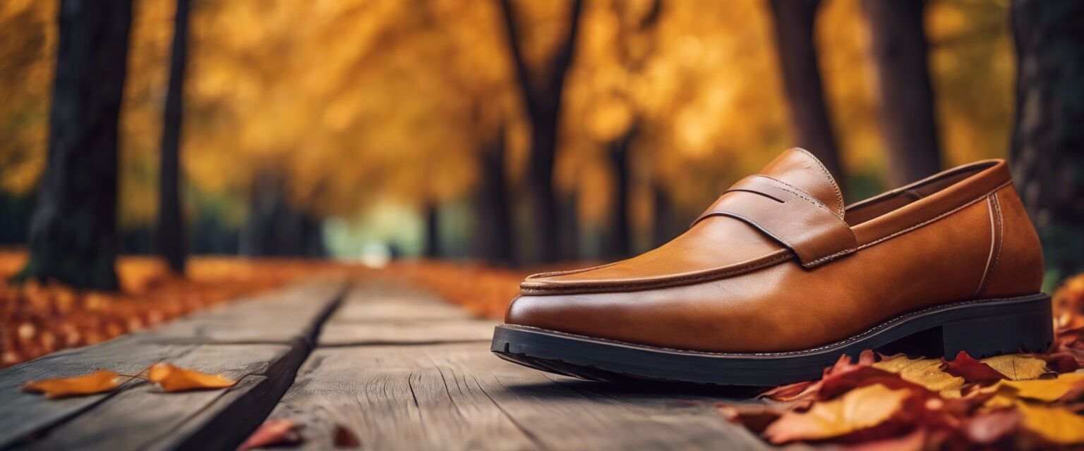 Autumn loafers for women