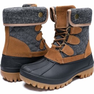 STQ Womens Winter Duck Boots